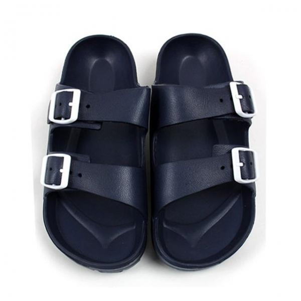 버클 슬리퍼 네이비 성인 아동샌들 여름실내화 물놀이