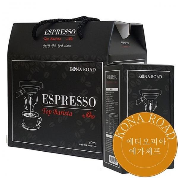 에스프레소 30mlX12개X6팩 액상(에티오피아예가체프)