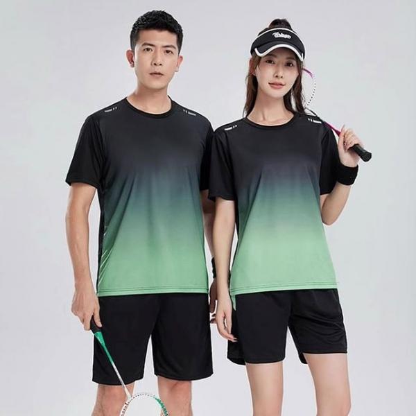 남여공용 반팔트레이닝 테니스복 러닝복 헬스복 시원