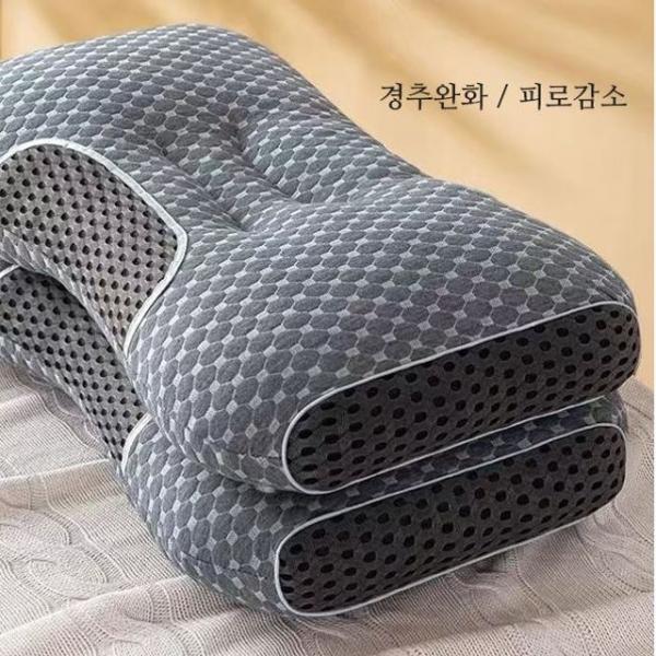 시원한경추베개/통풍베개/베개/잠잘오는 편한베개