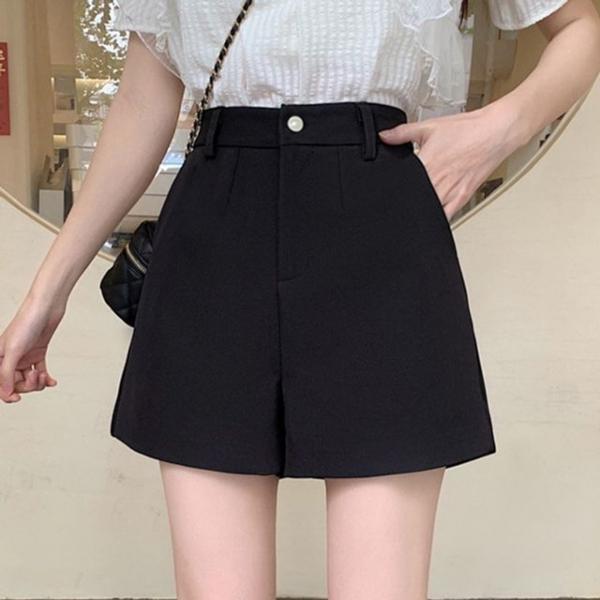 정장 청순한 베이직 뒷밴딩 반바지