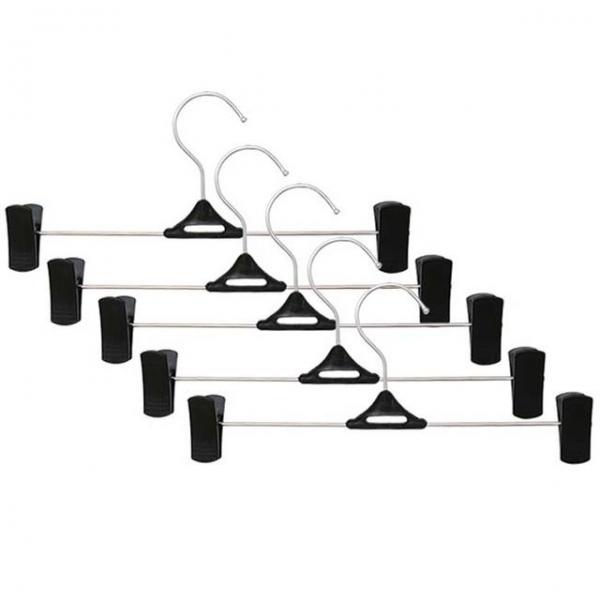 집게 바지걸이 5P 2개 청바지 옷걸이 치마걸이