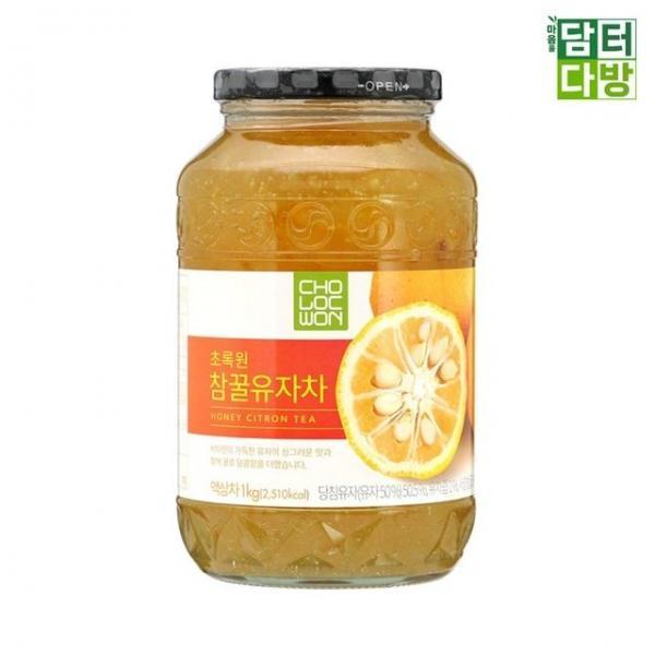 초록원 꿀유자차 1kg