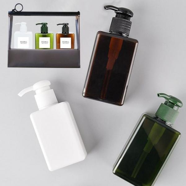 여행용 샴푸통 화장품 무지 공병 용기 150ml 3종 다크