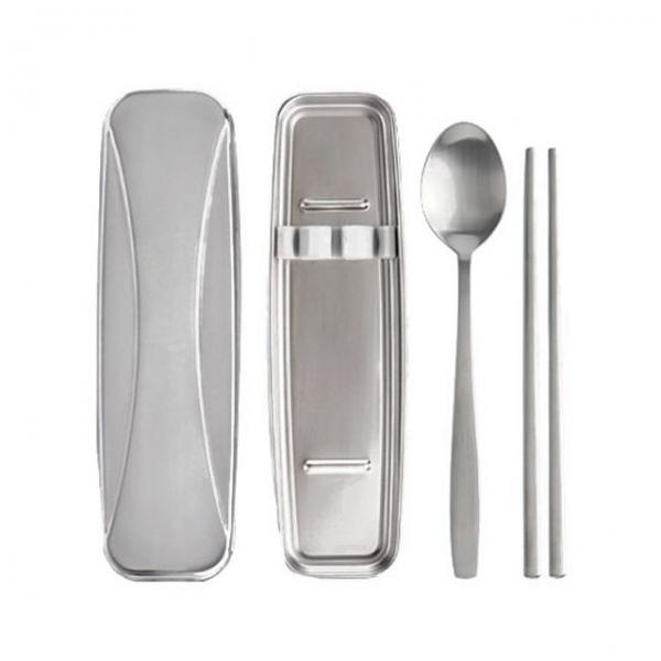 도시락 올스텐 수저 케이스 세트 1P 휴대용 수저통