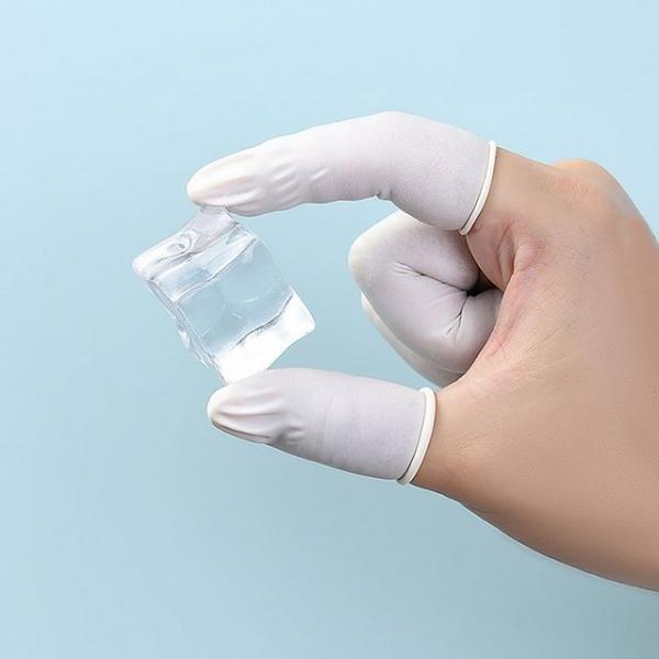 라텍스 손가락 고무 일회용작업 미끄럼방지 고무장갑