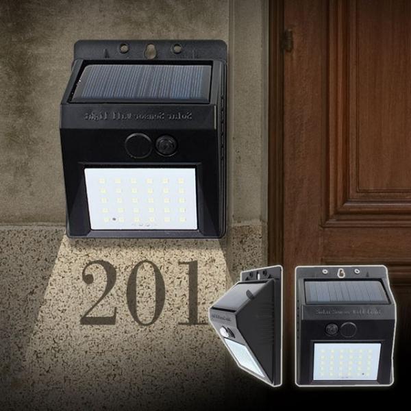 태양광 벽등 태양열 LED 조명 계단등 야외 30구 SA57B