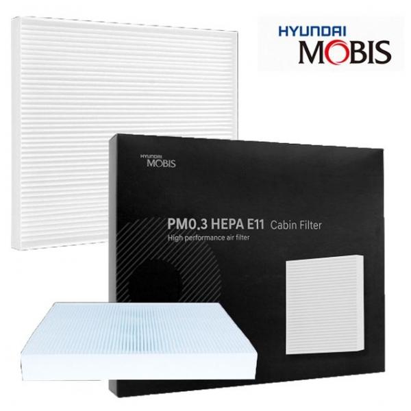 그랜저IG 모비스 에어컨필터 헤파 E11 PM0.3
