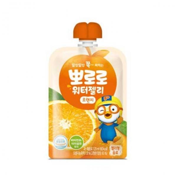 뽀로로 워터젤리 오렌지 120ml 10입