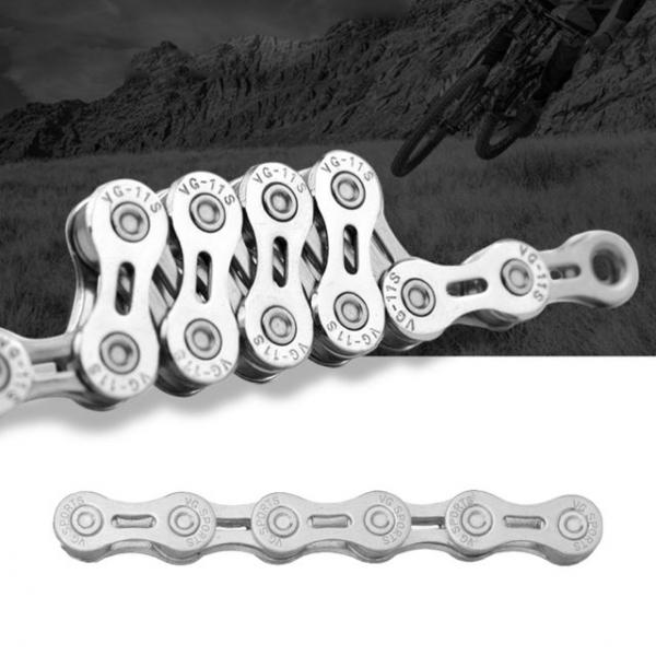 키밍 자전거체인(2종 정비도구포함) 실버 8단 9단 B