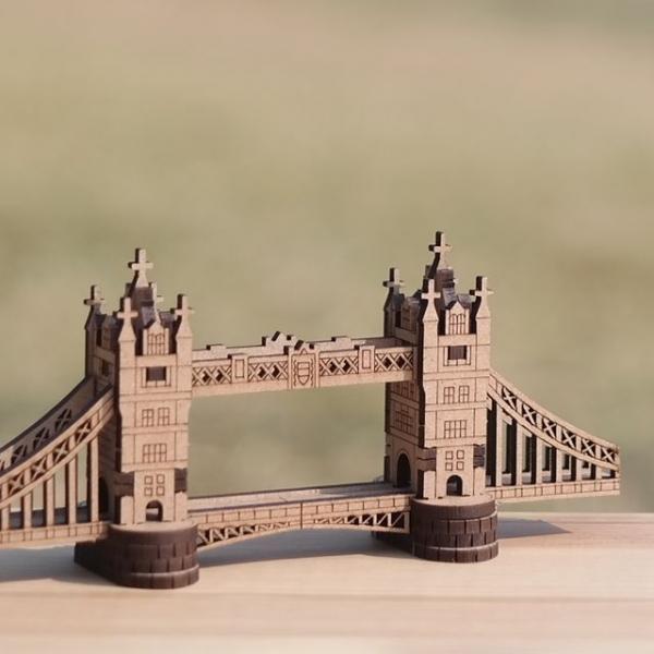 타워브릿지 건축 건물 나무 조립 모형 DIY 만들기
