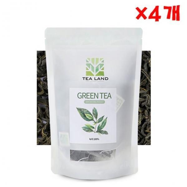 녹차 (작설차) 20티백 X 4개 티백녹차 국내산 그린티