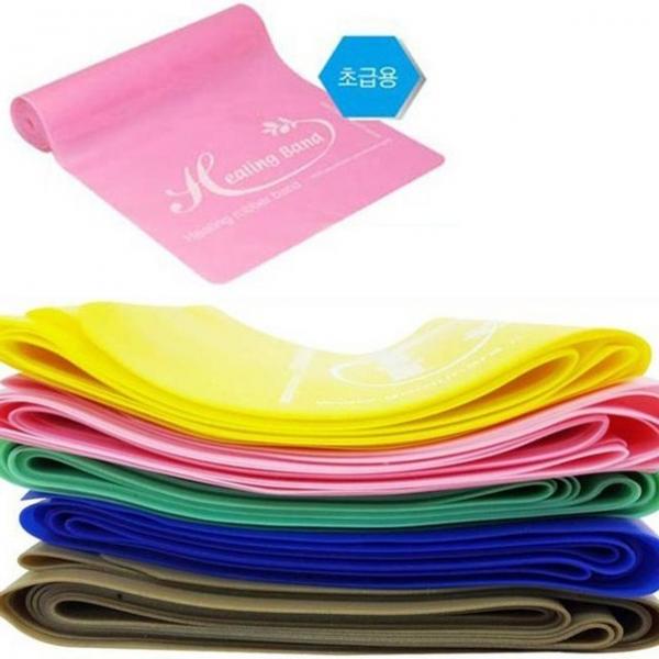 라텍스 초급용 스트레칭 밴드(핑크색) 두께 0.4mm