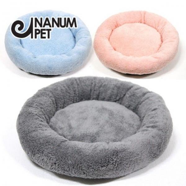 나눔펫 애견 파스텔 도넛방석(L)
