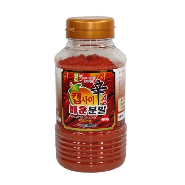 청우 더진한 캡사이신 매운분말400g
