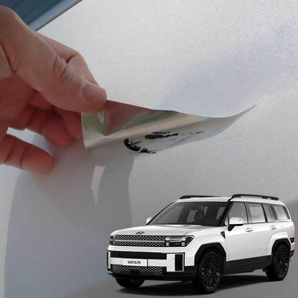 싼타페 MX5 붓펜 스티커 WW2 크리미화이트펄 페인트