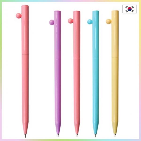 국산 롤리파스텔 볼펜 (0.7mm) X 10개