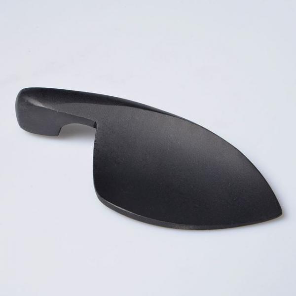 바이올린 기본 턱받이 블랙 우드