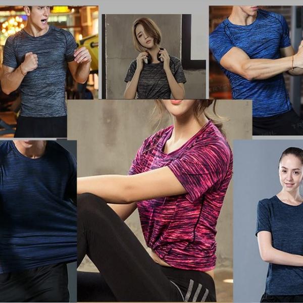 피트니스 스포츠 반팔티 에어브레드핏 스판 드라이핏