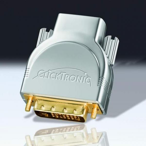 Clicktronic DVI male HDMI female 변환젠더 HDMI암