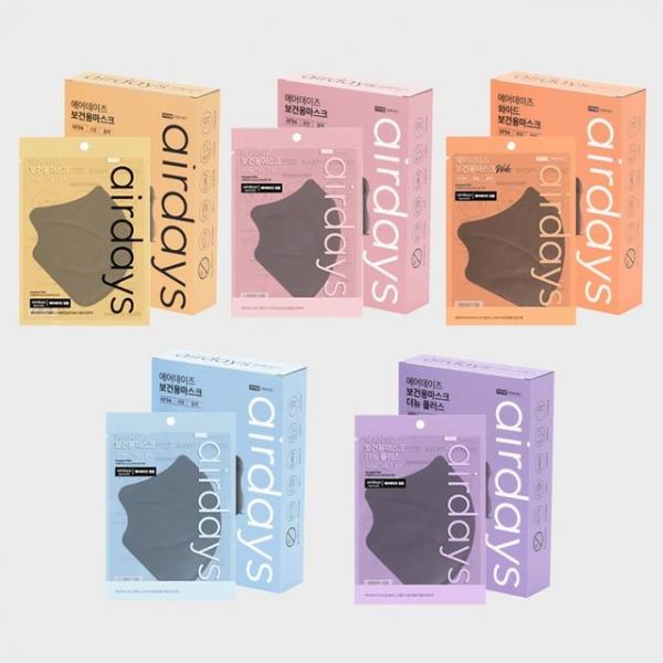 에어데이즈 보건용 마스크 KF94 블랙 x 30매입