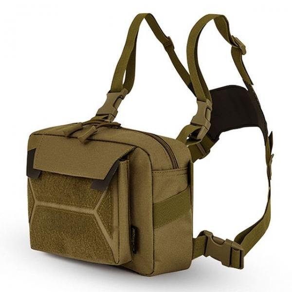 남성 운동 체스트백 아웃도어 밀리터리 가슴가방