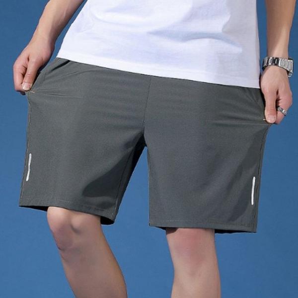 지퍼 있는 여름 반바지 헬스장 크로스핏 스쿼시 탁구
