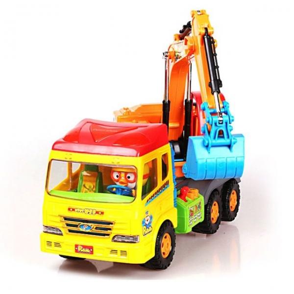 바니랜드 전동 포크레인 트럭 372661