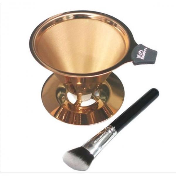 빈 브라운 커피 드립퍼 여과기 핸드 드립 원두 필터