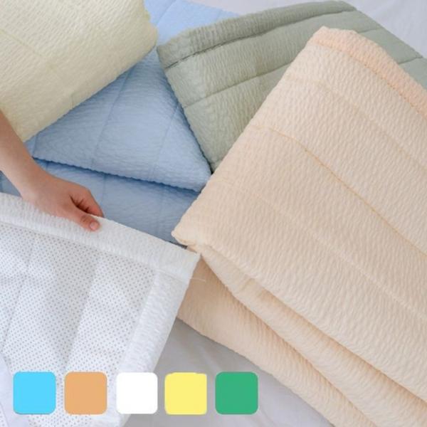 해피 냉감 시어서커 침대패드 SS 5컬러