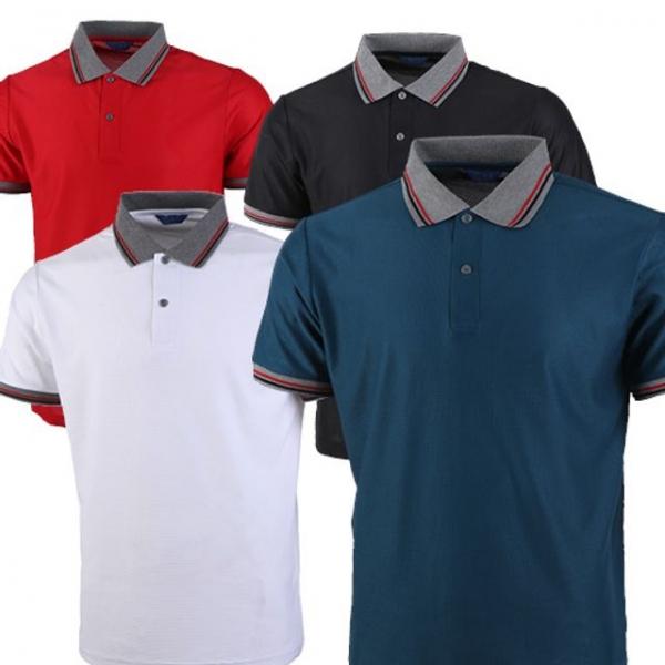 트리코타 멜란지 카라티 /기능성티셔츠/스판티셔츠