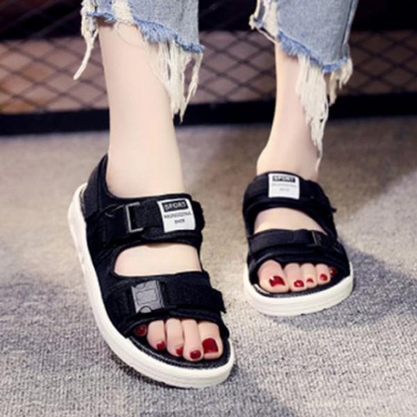 커플신발 여행 스트랩 발편한 캐주얼 스포츠 샌들