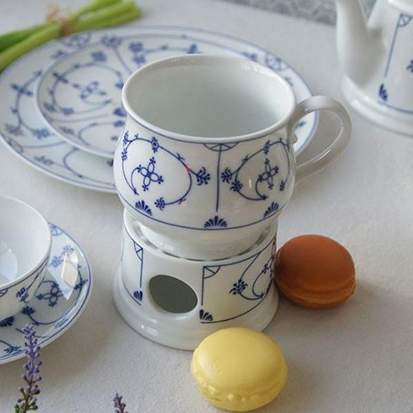 인디고블루 쯔비벨무스터 머그 워머 세트 1P 도자기컵