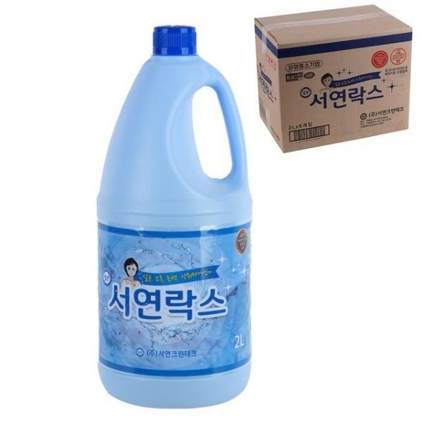 소독 표백 악취제거 락스 2L 6개입 (1box)