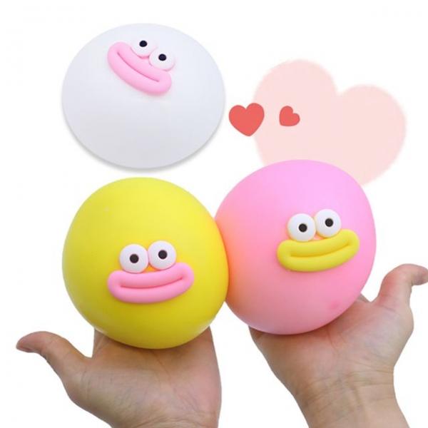 말랑 빵쑥이 대형 ASMR 촉감놀이 주물럭 (3색 세트)