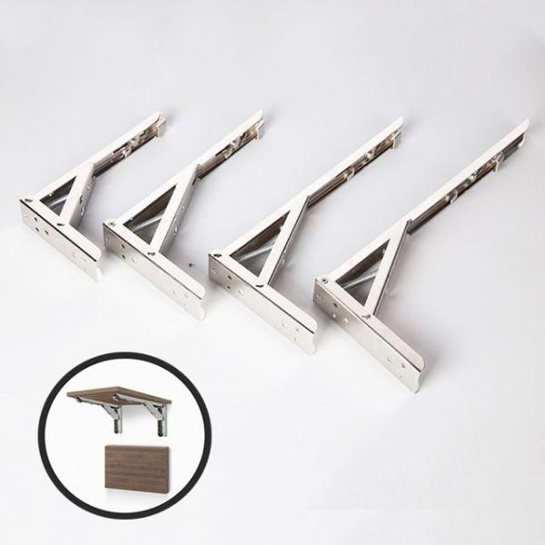 튼튼 접이식 스텐 선반받침대 실속 선반브라켓 1개