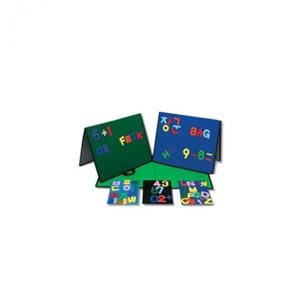 25000 청양찍찍이우보드삼각자료판/고정핀/파랑