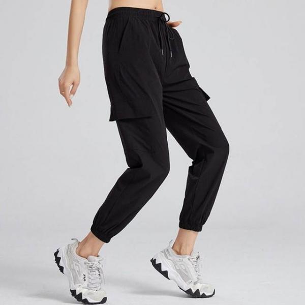 남녀공용 아이스 카고 쿨 냉장고 바지 여름조거팬츠