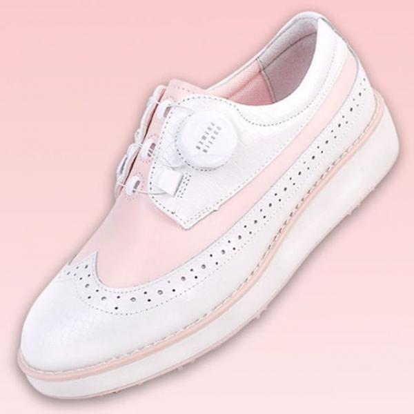 남녀공용 다이얼 골프화 캐주얼 윙팁 슈즈 패션 신발