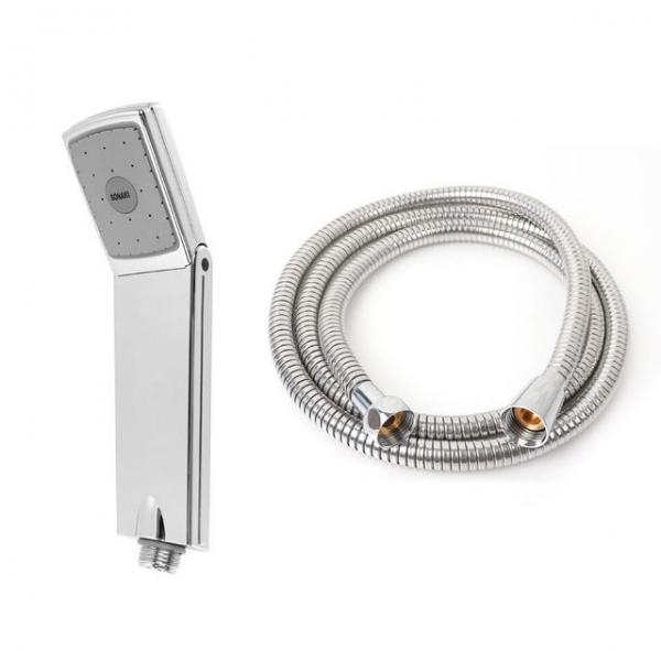 폴더 절수샤워기 고급메탈호스세트 2m/샤워줄 샤워기