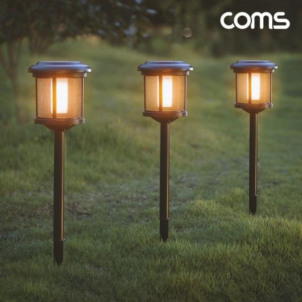 태양광 LED 정원등 호롱불 4개입