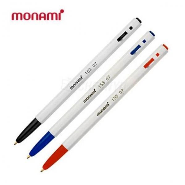 153볼펜-0.7mm 24P 플러스펜 모나미볼펜 볼팬