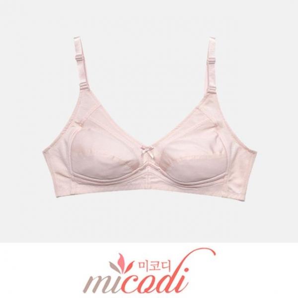 (미코디) 청량한 풍기인견 풀컵 부직포 B컵 브라