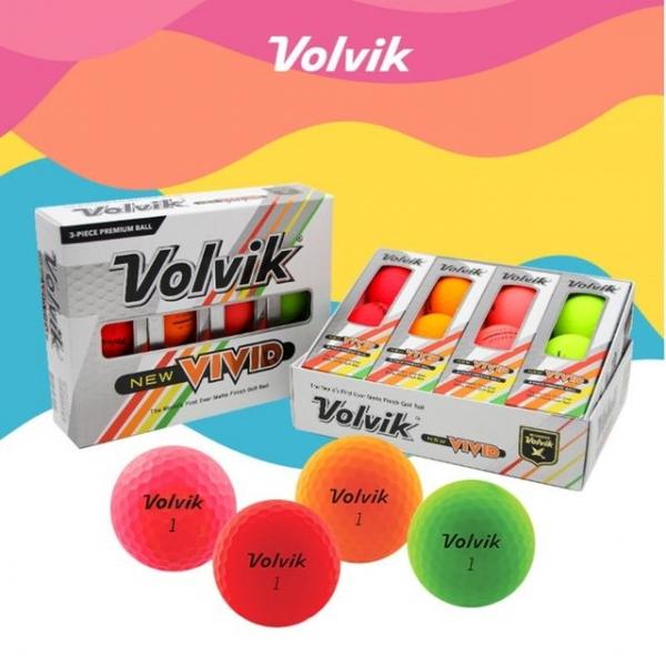 뉴 비비드 (NEW VIVID 3L) 3pc 12구 정품 볼빅 골프공
