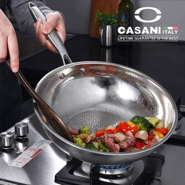 까사니 쿠치나 IH 스텐 웍팬 28cm