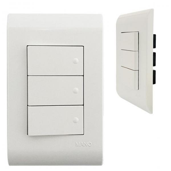 코텍 고급스위치(3구 1로) K-5358 전기 커버교체 단로