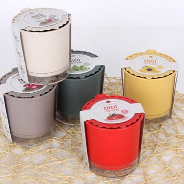 저면관수화분 방울토마토 키우기 올인원 화분 세트