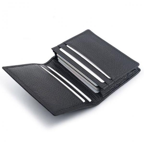 남성 카드 명함보관 소가죽 지갑 케이스 반지갑
