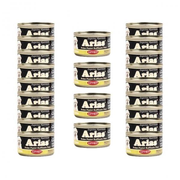 강아지 저지방 닭 소고기 통조림 100g 24P 애견 간식