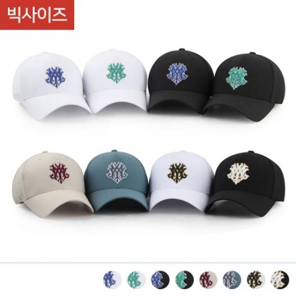 엠쿰 스판밴딩 볼캡 골프모자 기능성모자 (빅사이즈)